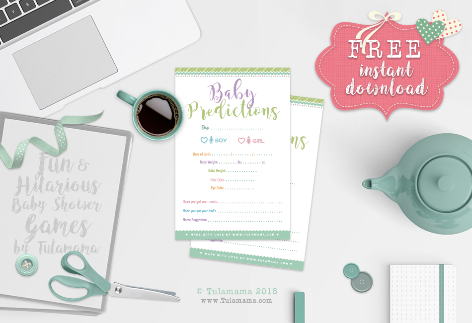 Mom Approved Cute Free Printable Baby Shower Games