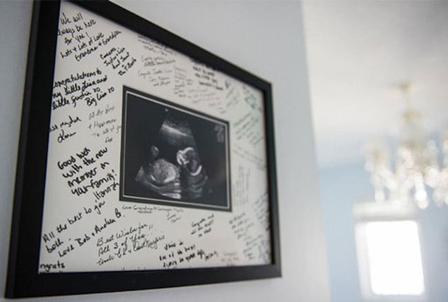 framed ultrasound