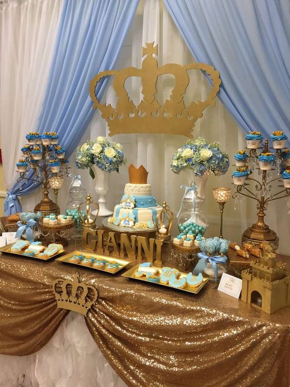 baby shower decorations table