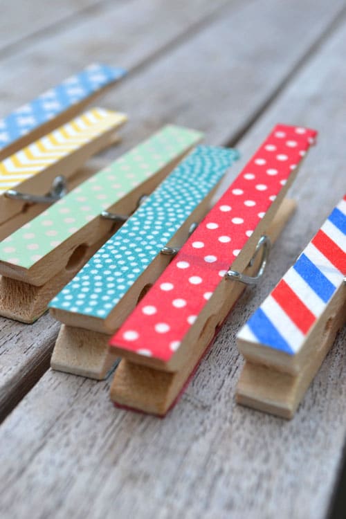 clothespins for baby showers