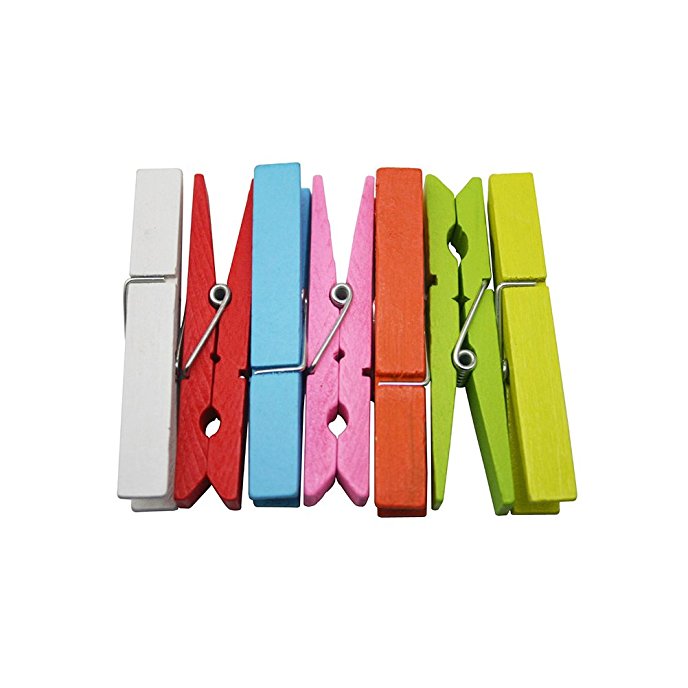 color clothespins for baby shower