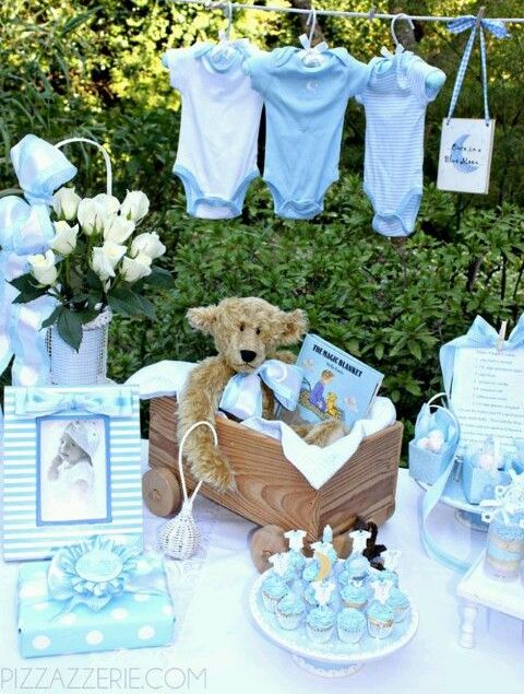 homemade baby shower decorations