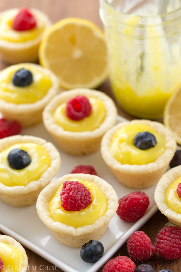Easy lemon tarts