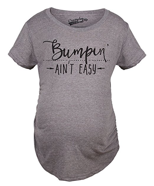 Maternity Sweatshirt Long Sleeve Funny Print Zipper Pregnancy Mom Tops Q0I1 