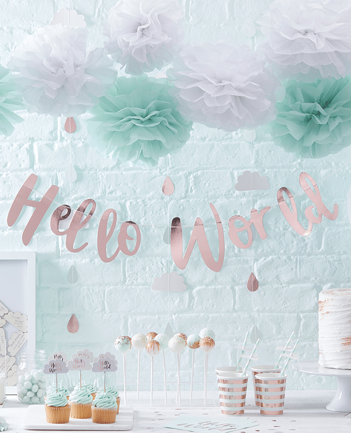 28+ Adorable Baby Shower Decoration Ideas — Mixbook Inspiration