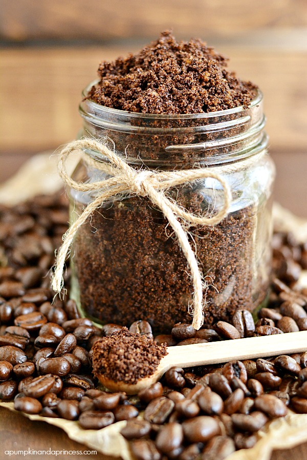 homemade coffee sugar scrub