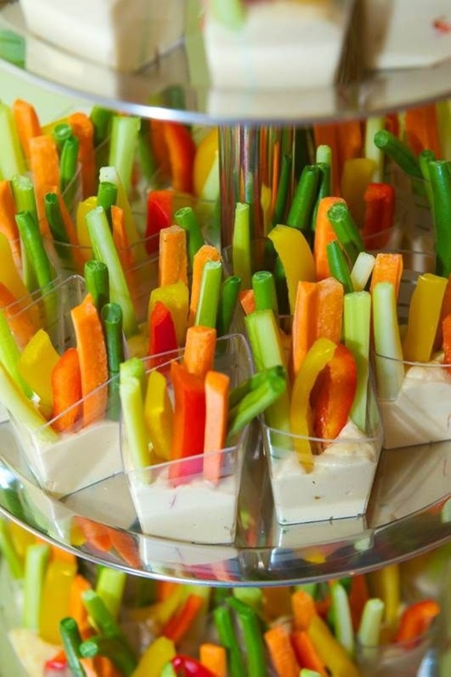 vegetable trays for baby showers