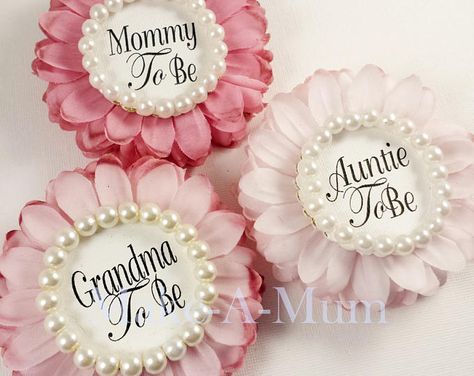 Baby shower cheap corsage ideas