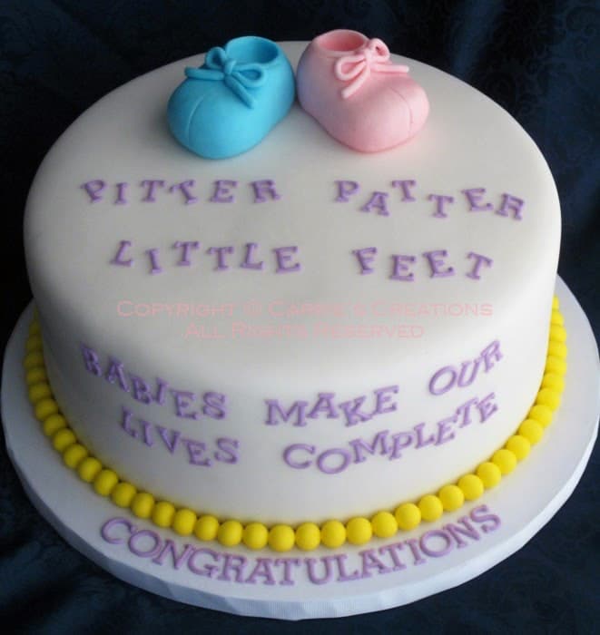 Baby Shower Cake Sayings For Every Theme Tulamama