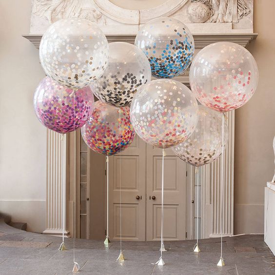 confetti balloons