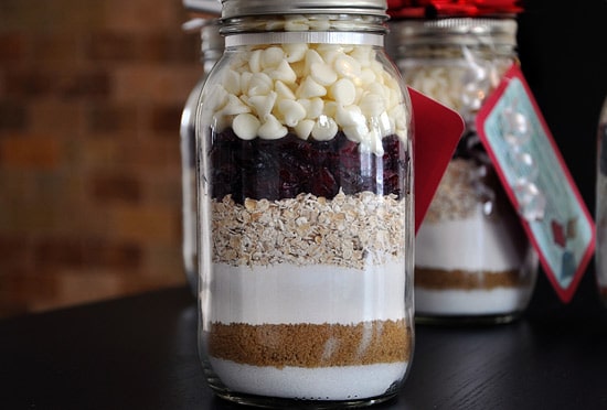 cookie mix in a jar