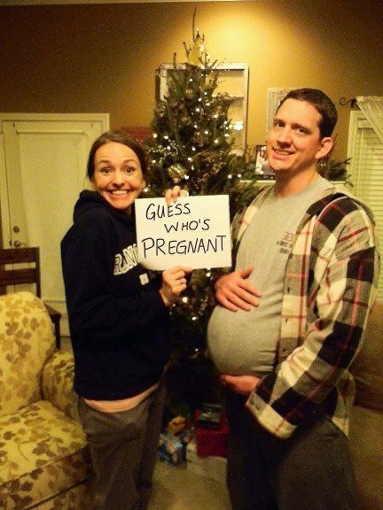 Pregnancy Announcement ideas. This collection includes announcements to husband, to parents, to family, to grandma, to friends, and more. These pictures are great inspiration for first, second and 3rd baby. Lots of funny, creative images for sibling announcements as well. #pregnancyannouncement #pregnant