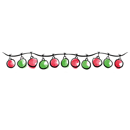 Free Cute Christmas Lights Clipart For Your Holiday Decorations