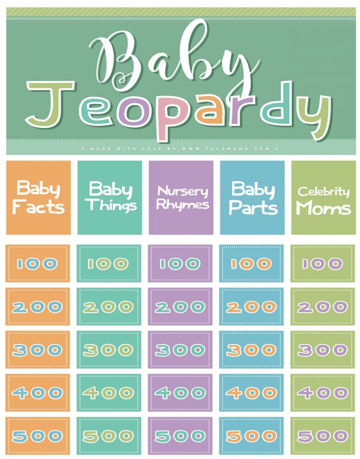 72 Mostly FREE and Hilarious Baby Shower Games to Play ...