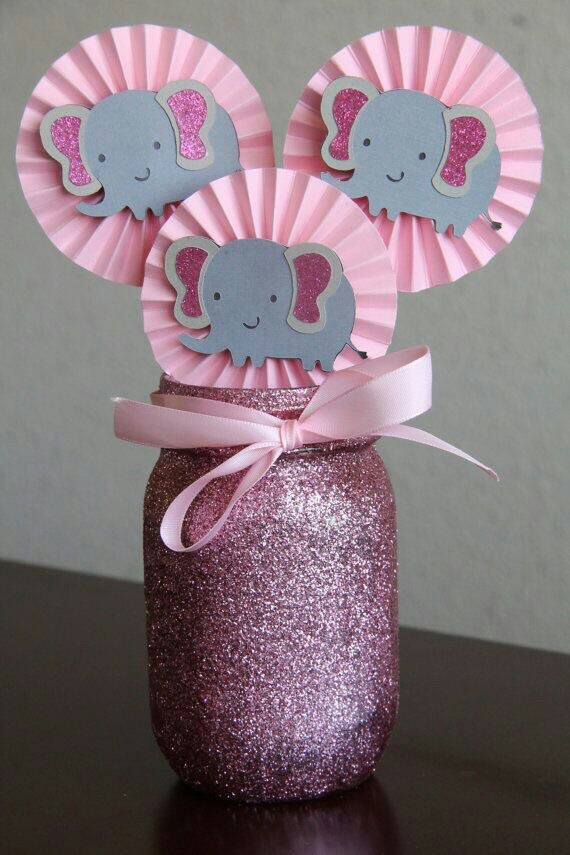 elephant baby girl shower decorations diy