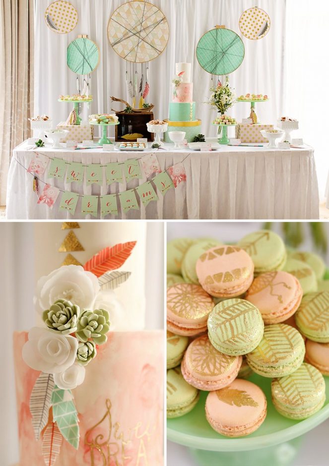 cheap baby shower decorations for girl