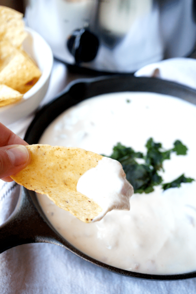 5 INGREDIENT WHITE QUESO