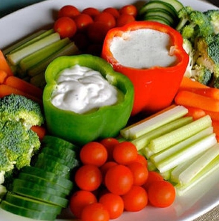 vegetable trays for baby showers