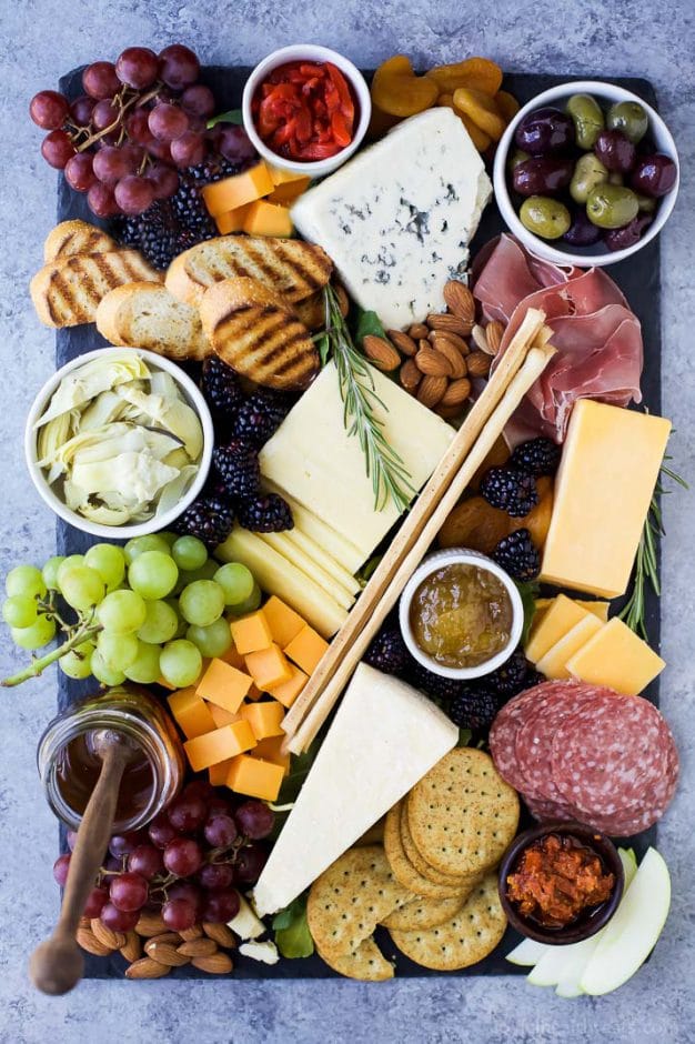 cheese board for baby shower foods