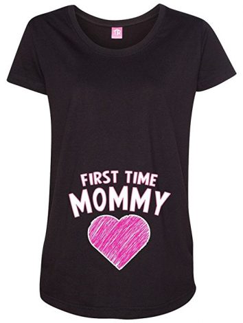 first time mommy funny maternity shirts