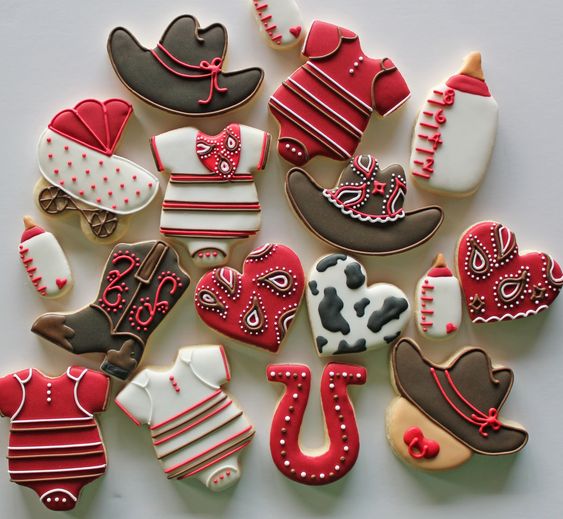 Baby shower cookies 49