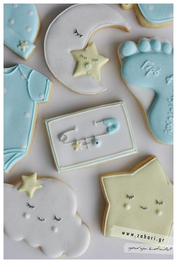 Baby shower cookies 58