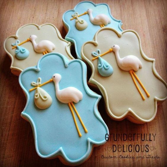Baby shower cookies 66