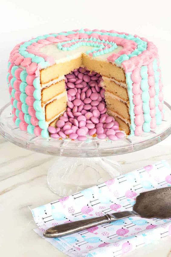 Gender Reveal Cake Ideas 2