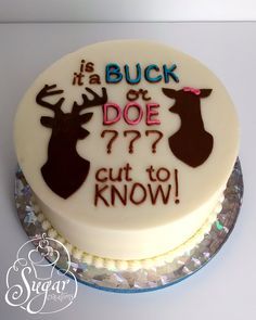 Gender Reveal Cake Ideas 26