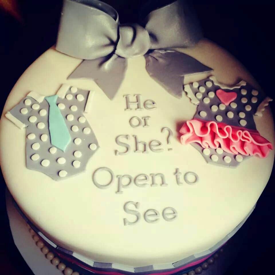 Gender Reveal Cake Ideas 7