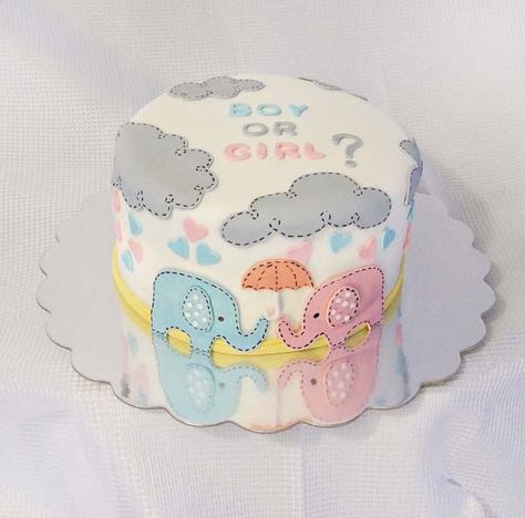 Gender Reveal Cake Ideas 8