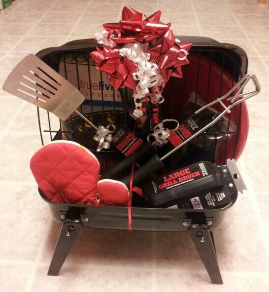 Grilling  Barbecue Gift Baskets diaper raffle prizes