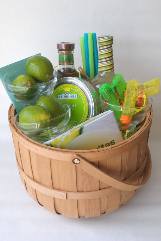 Harmony Creative Studio's Summer Neon Margarita Basket's Summer Neon Margarita Basket