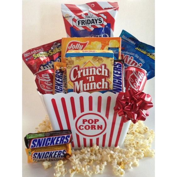 Movie night snacks