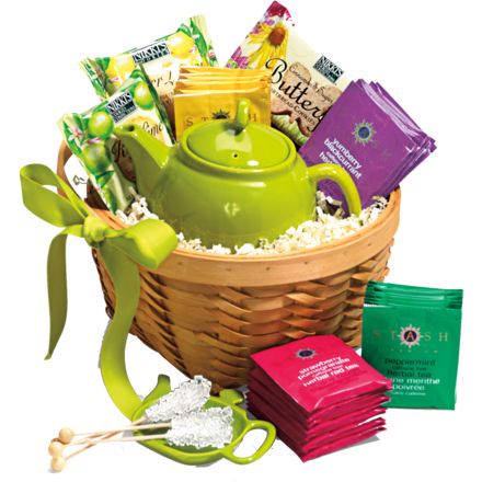 Tea Lovers Gift Basket by Empire Coffee  Tea Co.