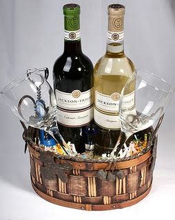 Wine Gift Baskets diaper raffle prizes