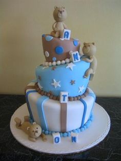easy baby shower cakes