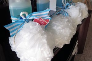 loofah baby shower prizes
