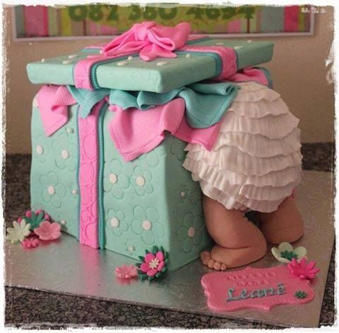 safari baby shower cake