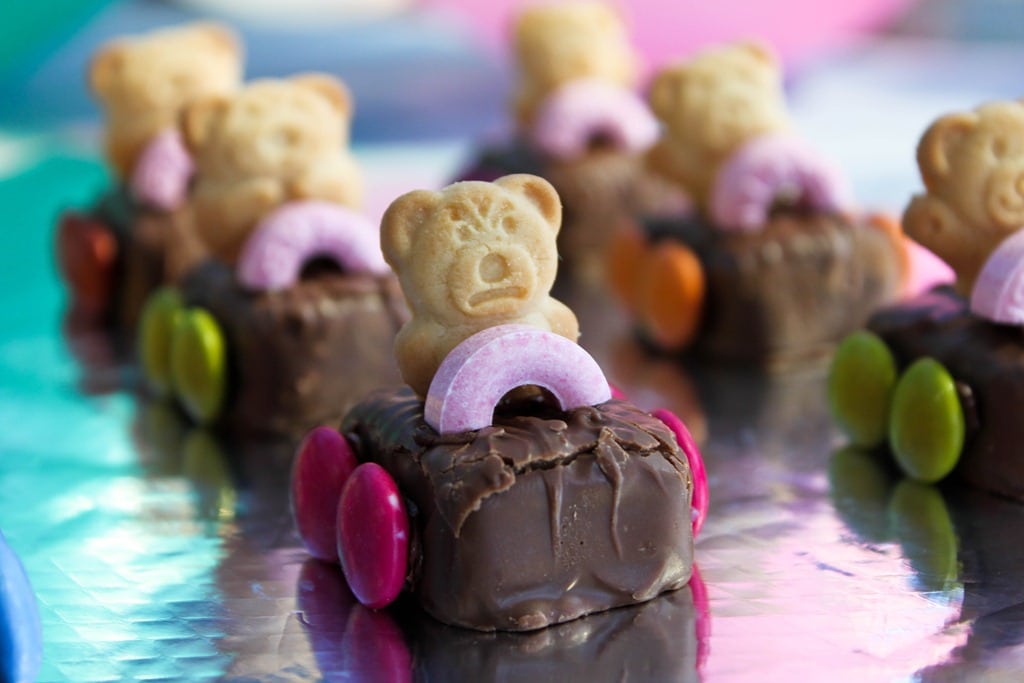 teddy bear cars
