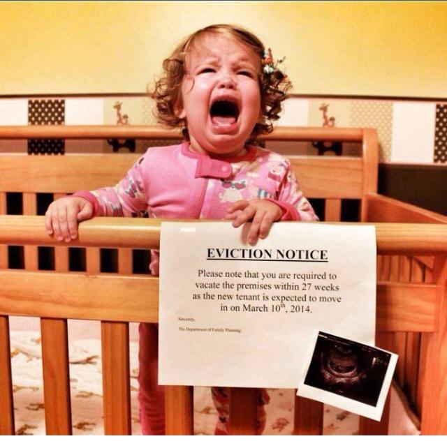 Pregnancy Announcement ideas. This collection includes announcements to husband, to parents, to family, to grandma, to friends, and more. These pictures are great inspiration for first, second and 3rd baby. Lots of funny, creative images for sibling announcements as well. #pregnancyannouncement #pregnant