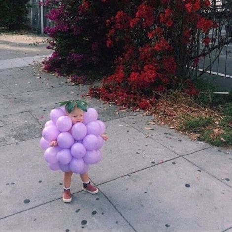 Baby Halloween costumes for girls and for boys. Lots of funny and unique ideas for twins, for mom and baby, for newborns, for baby in a stroller or baby in a carrier or wagon. #babyhalloween #costumes #scary