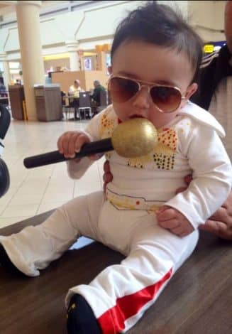 Baby Halloween costumes for girls and for boys. Lots of funny and unique ideas for twins, for mom and baby, for newborns, for baby in a stroller or baby in a carrier or wagon. #babyhalloween #costumes #scary