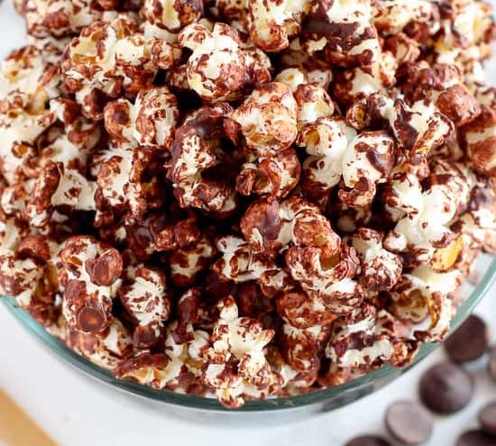 Dark Chocolate Popcorn