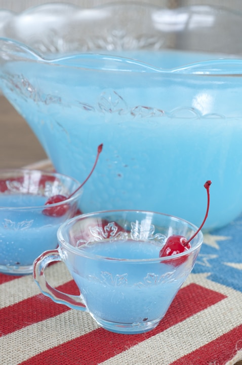 Pink and Blue Punch Recipe