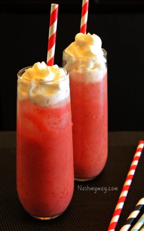Pink punch recipes are delicious and colorful. Prepare them for birthday party or for baby shower celebrations. You can make them nonalcoholic for kids, with ice cream, with sherbet, and with alcohol too. Included is a recipe for pink punch with pineapple juice, strawberry, and more. #pinkpunch #refreshments