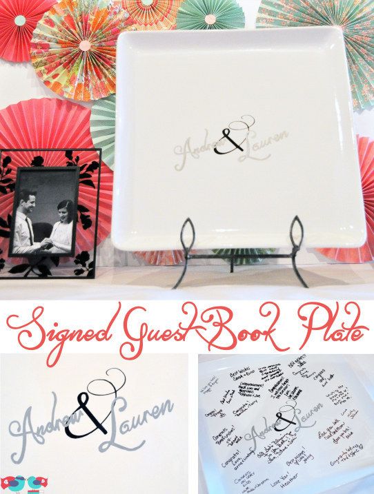 Looking for a great baby shower guest book alternative. Click to see tons of unique ideas that will knock their socks off. Some ideas are easy DIY, some are kind of rustic. Pin it. #babyshower #guestbook