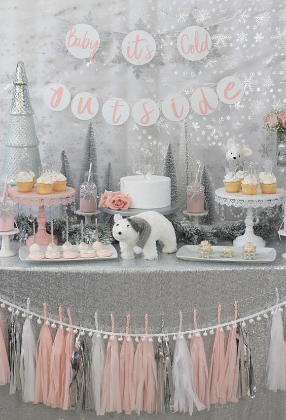 december baby shower themes