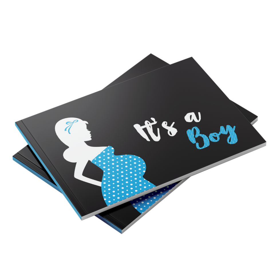 Prince Themed Baby Shower Book Paperback Tulamama