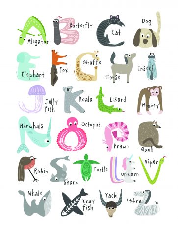 free cute and educational animal alphabet printables tulamama
